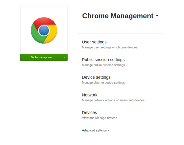 Chrome Device Management Licence